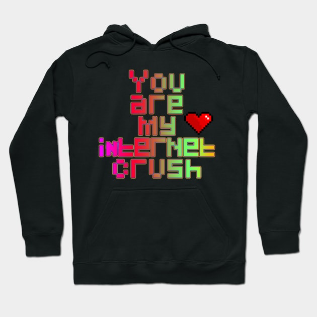 You are my internet crush Hoodie by LanaBanana